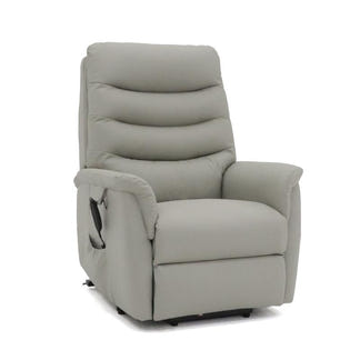 Avante Stirling Lift & Recline Standard Leather Arm Chair - Beach