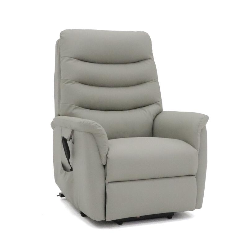 Avante Stirling Lift & Recline Standard Leather Arm Chair - Beach