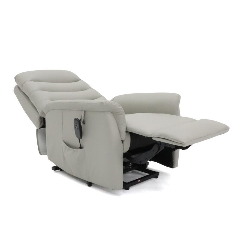 Avante Stirling Lift & Recline Standard Leather Arm Chair - Beach
