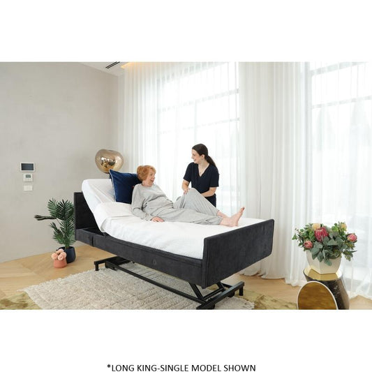 Sleeptite Sirius Adjustable Bed Base - Long Single - Onyx