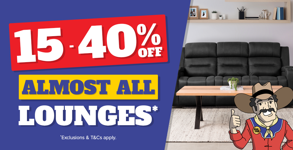 Save 15 - 40% Off Almost All Lounges*