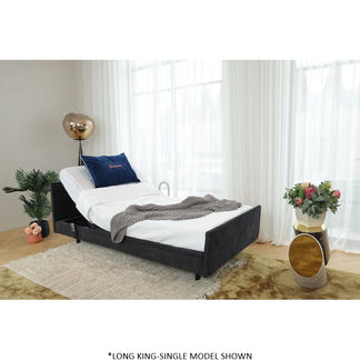 Sleeptite Sirius Adjustable Bed Base - Long Single - Onyx