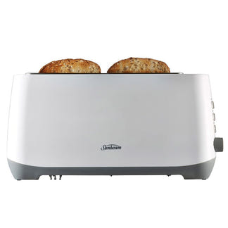 Sunbeam White TAP0003WH Toaster & KEP0007WH Kettle Bundle