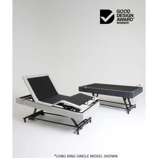 Sleeptite Sirius Adjustable Bed Base - Long Single - Onyx