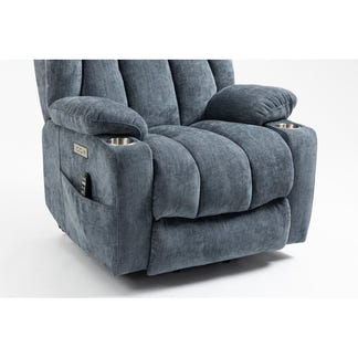 Avante Chelsea Lift & Recline Arm Chair in Cobalt Fabric - Standard Sized