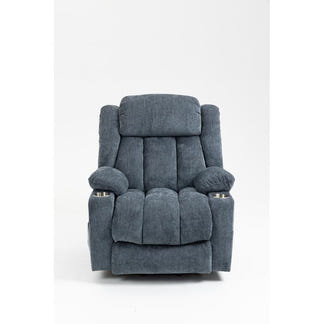 Avante Chelsea Lift & Recline Arm Chair in Cobalt Fabric - Standard Sized