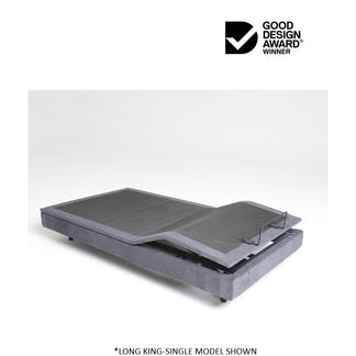 Sleeptite Sirius Adjustable Bed Base - Long Single - Onyx