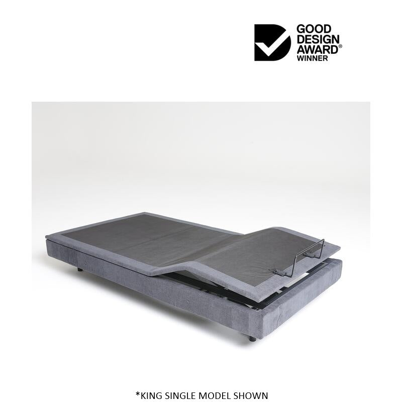 Sleeptite Sirius Adjustable Bed Base - King Single - Onyx