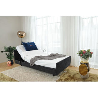 Sleeptite Sirius Adjustable Bed Base - King Single - Onyx
