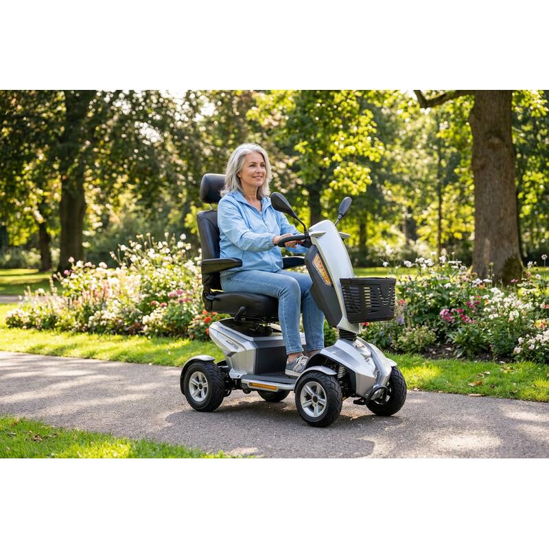 Velira Cutie Scooter (with 55Ah Battery) - Silver