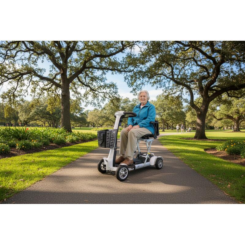 Velira Joy Scooter (with Battery) - White