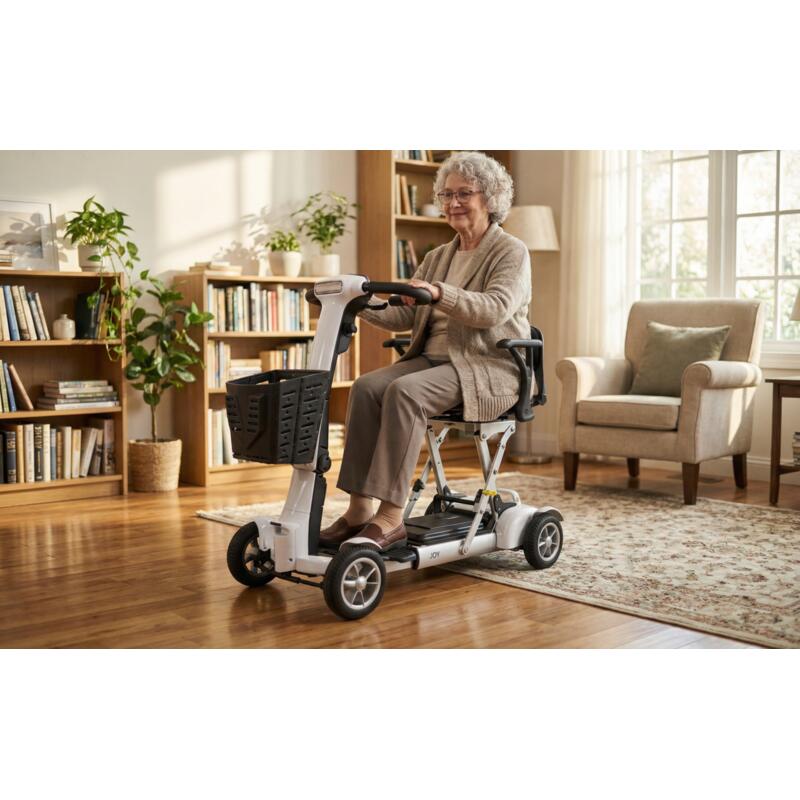 Velira Joy Scooter (with Battery) - White