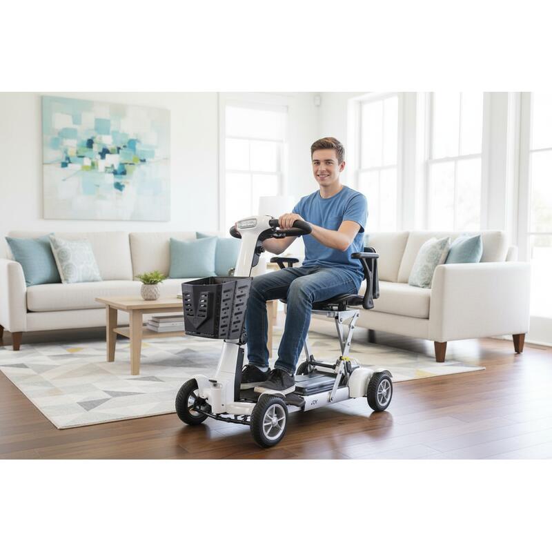 Velira Joy Scooter (with Battery) - White