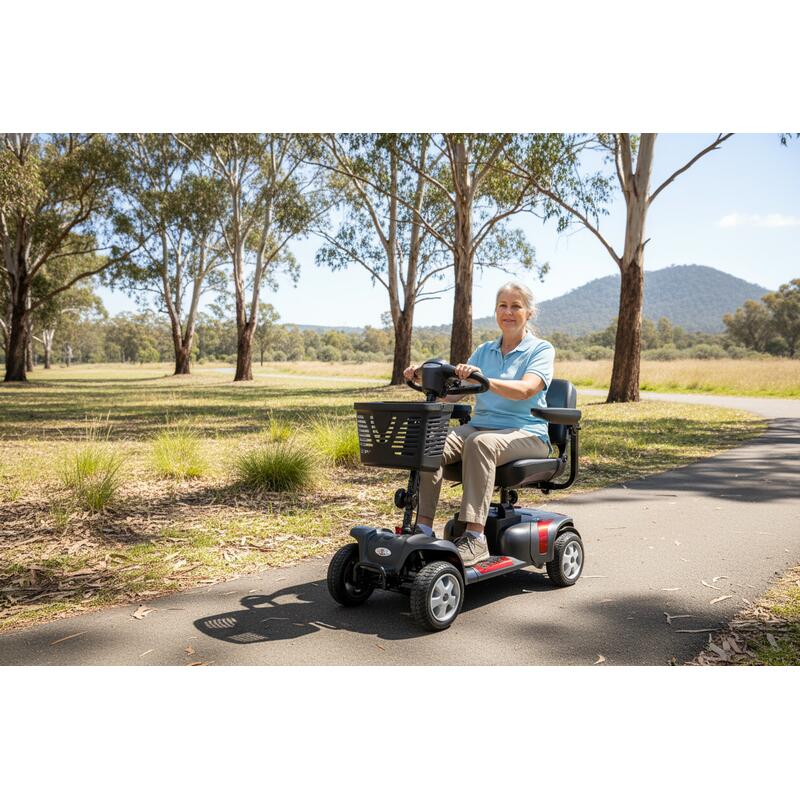 Velira Lite Scooter (with 20Ah Battery) - Red