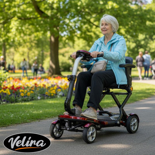 Velira Swift Scooter (with Battery) - Red