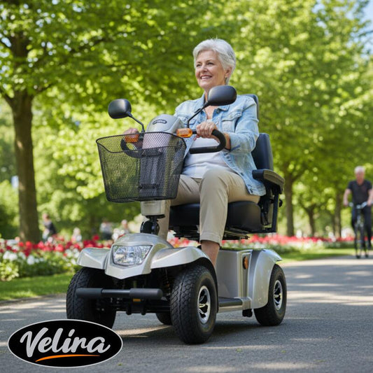 Velira Venture Scooter (with 50Ah Battery) - Champagne