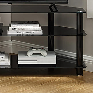 Tauris Ace Black Entertainment Unit - 1200mm