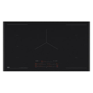 AEG 90cm SaphirMatt Induction Cooktop with FlexiBridge - Matte Black