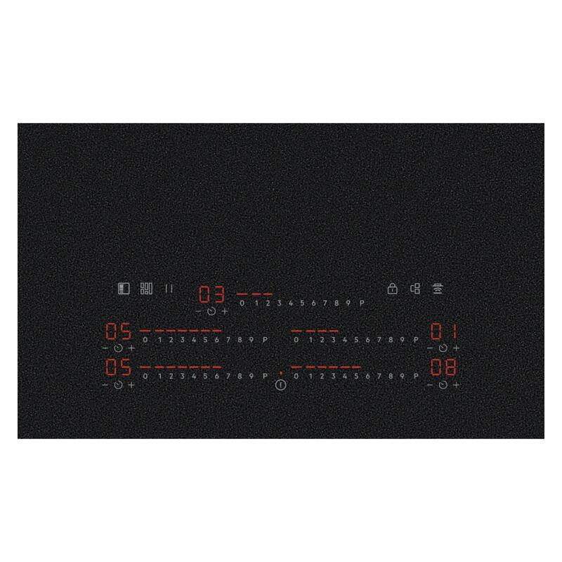 AEG 90cm SaphirMatt Induction Cooktop with FlexiBridge - Matte Black