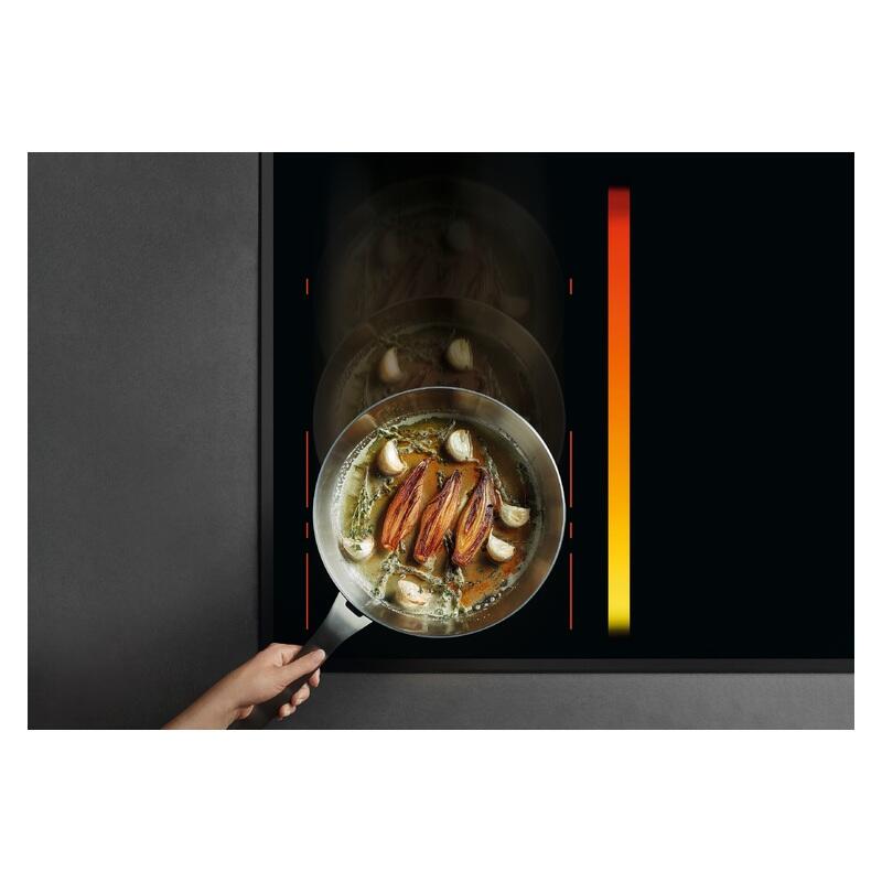 AEG 90cm SaphirMatt Induction Cooktop with FlexiBridge - Matte Black