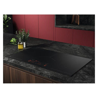 AEG 90cm SaphirMatt Induction Cooktop with FlexiBridge - Matte Black