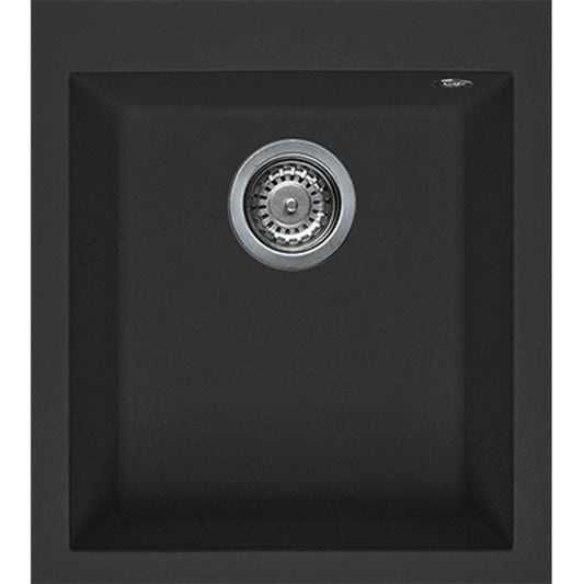 Artusi Single Bowl Sink - Black Granite