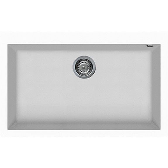 Artusi Granitek Single Bowl Sink - White