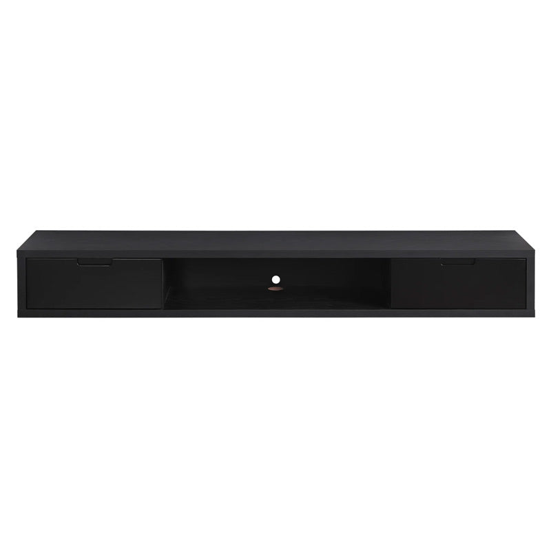 Air 1800mm Wall Mount Entertainment Unit - Black Oak