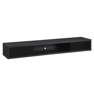 Air 1800mm Wall Mount Entertainment Unit - Black Oak