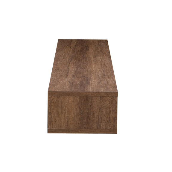 Air 2000mm Wall Mount Entertainment Unit - Dark Oak/Black