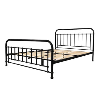 Akira Double Metal Bed - Black