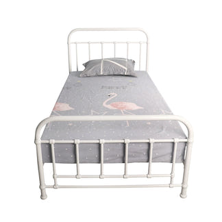 Akira Single Bed - White