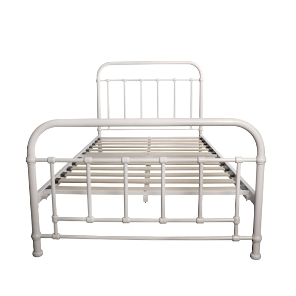 Akira Single Bed - White