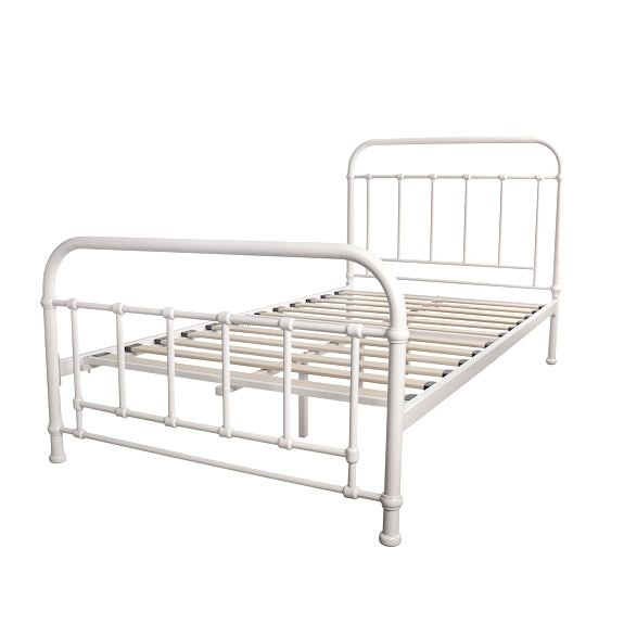 Akira Single Bed - White