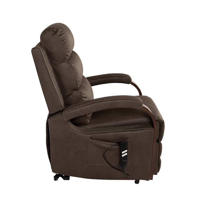 Alamo Fabric Lift Chair - Graphite