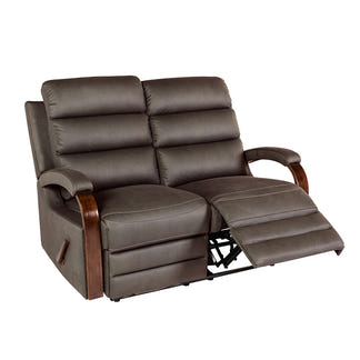 Alamo 2 Seater Fabric Recliner - Graphite