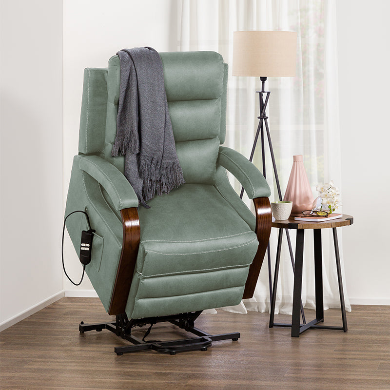 Alamo Fabric Lift Chair - Avocado
