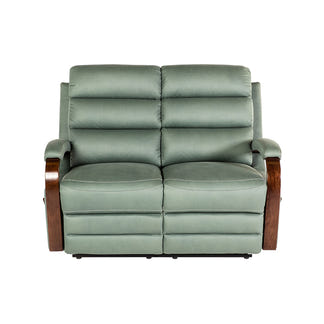 Alamo 2 Seater Fabric Recliner - Avocado