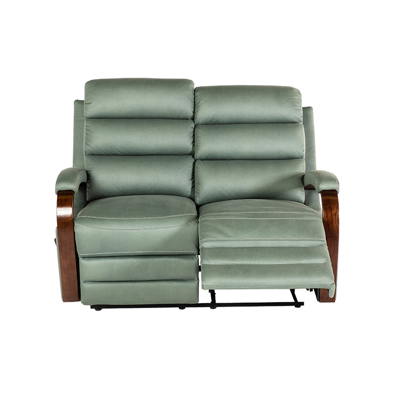 Alamo 2 Seater Fabric Recliner - Avocado