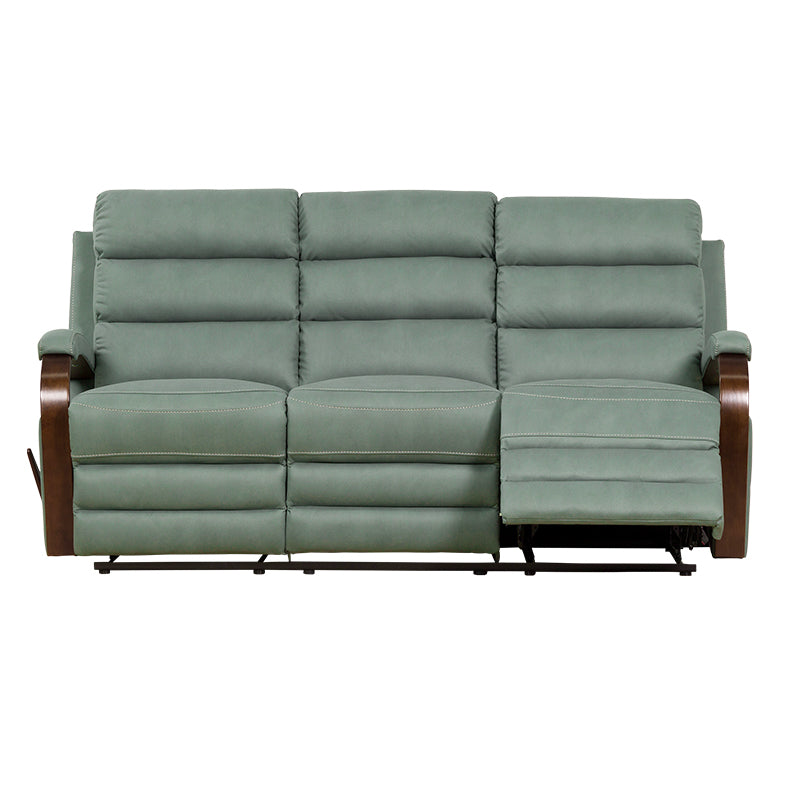 Alamo 3 Seater Fabric Recliner - Avocado