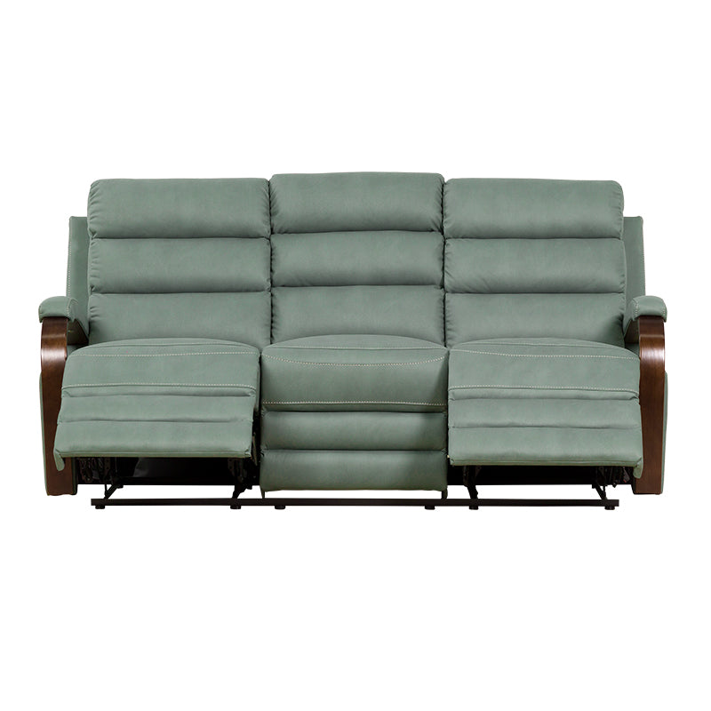 Alamo 3 Seater Fabric Recliner - Avocado