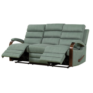 Alamo 3 Seater Fabric Recliner - Avocado