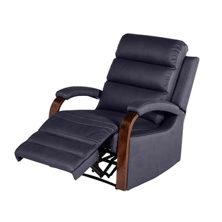 Alamo Fabric Recliner - Navy