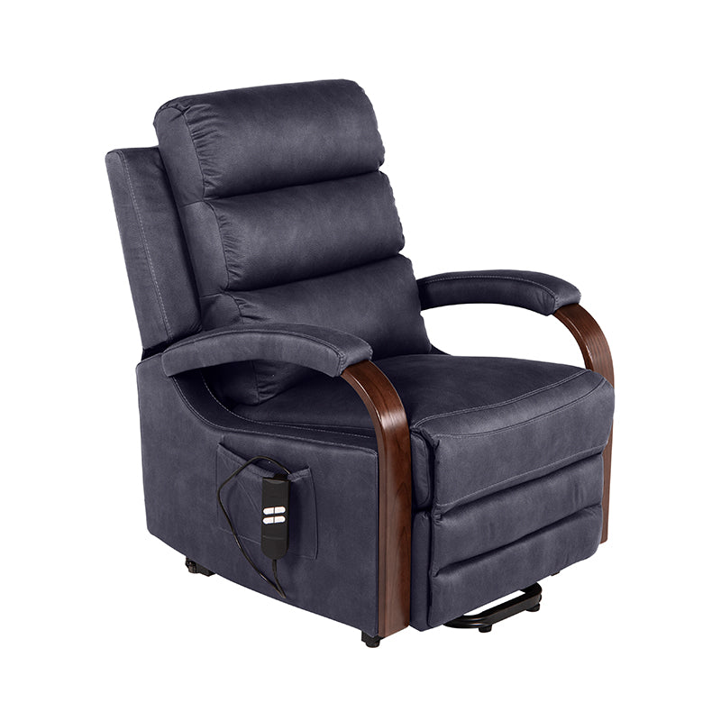 Alamo Fabric Lift Chair - Navy