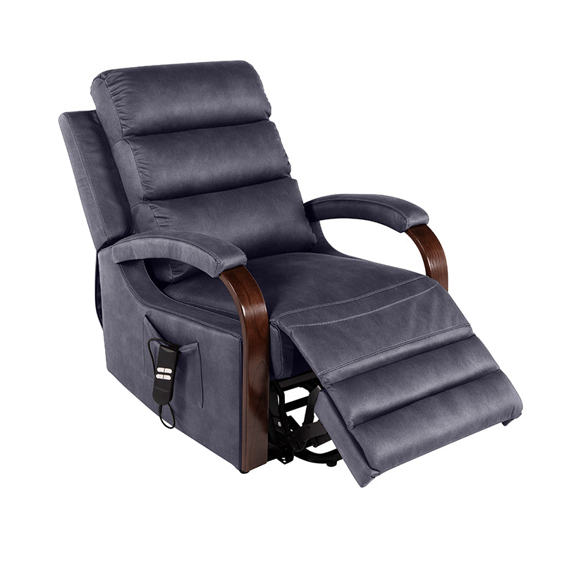 Alamo Fabric Lift Chair - Navy