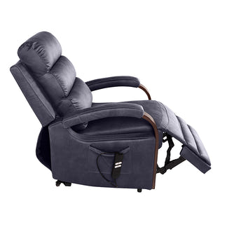 Alamo Fabric Lift Chair - Navy