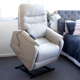 Theorem Alperton Lift & Recline Fabric Armchair - Fresh