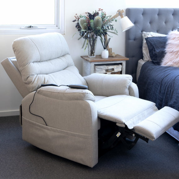 Theorem Alperton Lift & Recline Fabric Armchair - Fresh