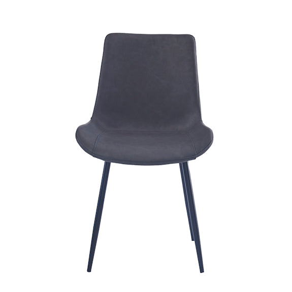 Apollo Dining Chair - Dark Grey/Black