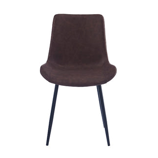 Apollo Dining Chair - Brown/Black